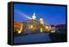 Wawel Castle in Krakow, Poland-dziewul-Framed Stretched Canvas