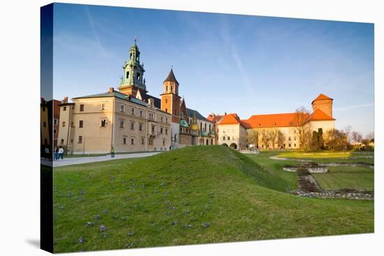 Wawel Castle in Krakow, Poland-dziewul-Stretched Canvas