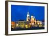 Wawel Castle in Krakow, Poland-dziewul-Framed Photographic Print