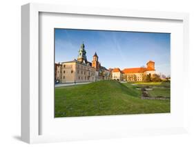 Wawel Castle in Krakow, Poland-dziewul-Framed Photographic Print