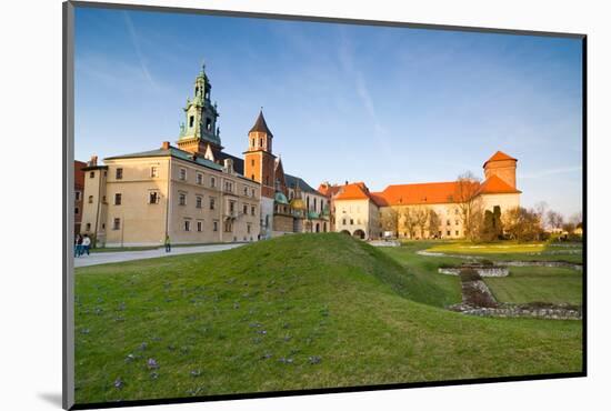 Wawel Castle in Krakow, Poland-dziewul-Mounted Photographic Print