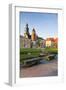 Wawel Castle in Krakow, Poland-dziewul-Framed Photographic Print