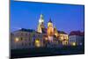 Wawel Castle in Krakow, Poland-dziewul-Mounted Photographic Print