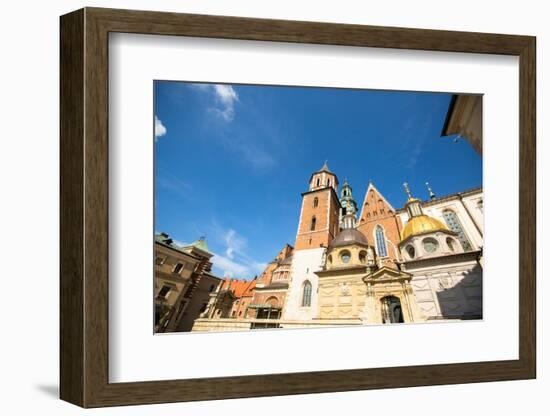 Wawel Castle in Krakow, Poland.-De Visu-Framed Photographic Print