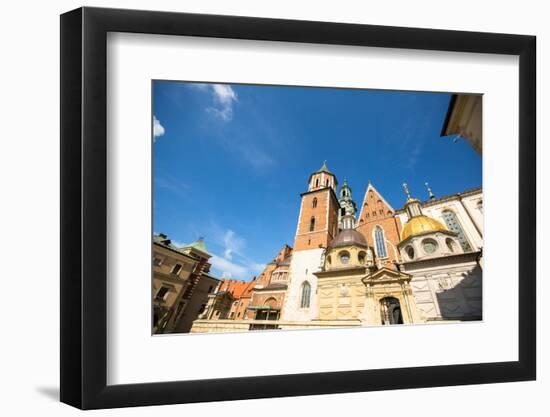 Wawel Castle in Krakow, Poland.-De Visu-Framed Photographic Print