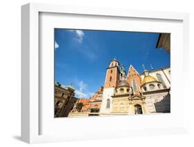 Wawel Castle in Krakow, Poland.-De Visu-Framed Photographic Print