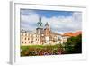 Wawel Castle in Krakow, Poland-dziewul-Framed Photographic Print