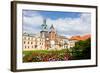 Wawel Castle in Krakow, Poland-dziewul-Framed Photographic Print