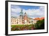 Wawel Castle in Krakow, Poland-dziewul-Framed Photographic Print