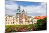 Wawel Castle in Krakow, Poland-dziewul-Mounted Photographic Print