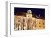 Wawel Castle Night Time-benkrut-Framed Photographic Print