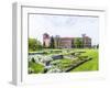 Wawel Castle on Sunny Day with Blue Sky and White Clouds-Jorg Hackemann-Framed Photographic Print