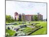 Wawel Castle on Sunny Day with Blue Sky and White Clouds-Jorg Hackemann-Mounted Photographic Print