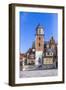 Wawel Castle on Sunny Day with Blue Sky and White Clouds-Jorg Hackemann-Framed Photographic Print