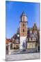 Wawel Castle on Sunny Day with Blue Sky and White Clouds-Jorg Hackemann-Mounted Photographic Print