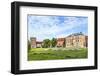 Wawel Castle on Sunny Day with Blue Sky and White Clouds-Jorg Hackemann-Framed Photographic Print