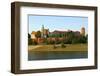 Wawel Castle on the Vistula River in Cracow (Krakow), Poland-luq-Framed Photographic Print