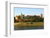 Wawel Castle on the Vistula River in Cracow (Krakow), Poland-luq-Framed Photographic Print