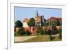 Wawel Castle on the Vistula River in Cracow (Krakow), Poland-luq-Framed Photographic Print