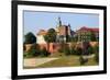 Wawel Castle on the Vistula River in Cracow (Krakow), Poland-luq-Framed Photographic Print