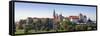 Wawel Castle Panorama-nahlik-Framed Stretched Canvas
