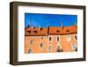 Wawel Castle Square on Sunny Summer Day in Krakow, Poland-Curioso Travel Photography-Framed Photographic Print