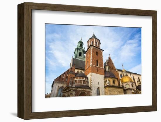 Wawel Cathedral in Kracow, Poland-De Visu-Framed Photographic Print