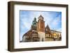 Wawel Cathedral in Kracow, Poland-De Visu-Framed Photographic Print