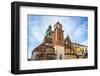 Wawel Cathedral in Kracow, Poland-De Visu-Framed Photographic Print