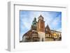 Wawel Cathedral in Kracow, Poland-De Visu-Framed Photographic Print