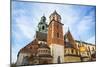 Wawel Cathedral in Kracow, Poland-De Visu-Mounted Photographic Print