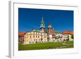 Wawel Cathedral in Krakow, Poland-Leonid Andronov-Framed Photographic Print