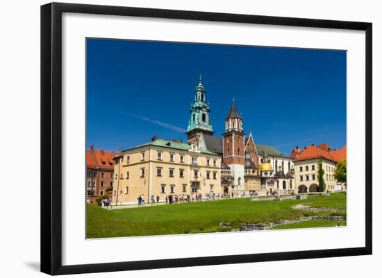 Wawel Cathedral in Krakow, Poland-Leonid Andronov-Framed Photographic Print