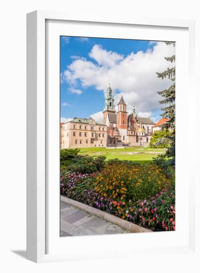 Wawel Cathedral in Krakow-mkos83-Framed Photographic Print