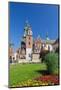 Wawel Cathedral on Wawel Hill in Old Town in Cracow in Poland-mychadre77-Mounted Photographic Print