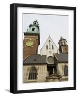 Wawel Cathedral, Royal Castle Area, Krakow (Cracow), Unesco World Heritage Site, Poland-R H Productions-Framed Photographic Print