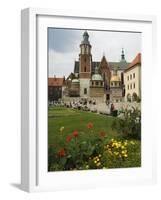 Wawel Cathedral, Royal Castle Area, Krakow (Cracow), Unesco World Heritage Site, Poland-R H Productions-Framed Photographic Print