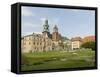 Wawel Cathedral, Royal Castle Area, Krakow (Cracow), Unesco World Heritage Site, Poland-R H Productions-Framed Stretched Canvas