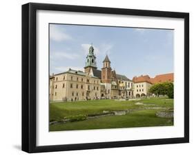 Wawel Cathedral, Royal Castle Area, Krakow (Cracow), Unesco World Heritage Site, Poland-R H Productions-Framed Photographic Print