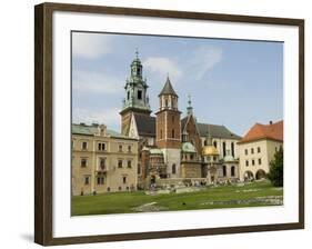 Wawel Catherdral, Royal Castle Area, Krakow (Cracow), Unesco World Heritage Site, Poland, Europe-Robert Harding-Framed Photographic Print