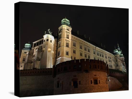 Wawel Hill and the Royal Castle in Krakow-wjarek-Stretched Canvas