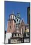 Wawel Hill and the Royal Castle in Krakow-wjarek-Mounted Photographic Print