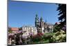 Wawel Hill and the Royal Castle in Krakow-wjarek-Mounted Photographic Print