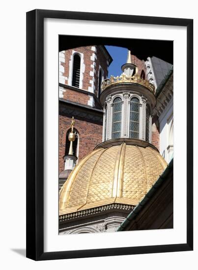 Wawel Hill and the Royal Castle in Krakow-wjarek-Framed Photographic Print