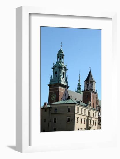 Wawel Hill and the Royal Castle in Krakow-wjarek-Framed Photographic Print