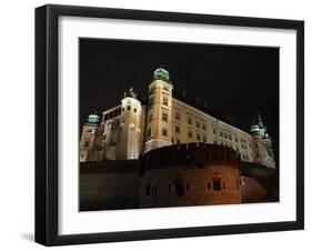 Wawel Hill and the Royal Castle in Krakow-wjarek-Framed Photographic Print