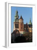 Wawel Hill and the Royal Castle in Krakow-wjarek-Framed Photographic Print