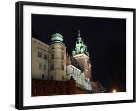 Wawel Hill and the Royal Castle in Krakow-wjarek-Framed Photographic Print