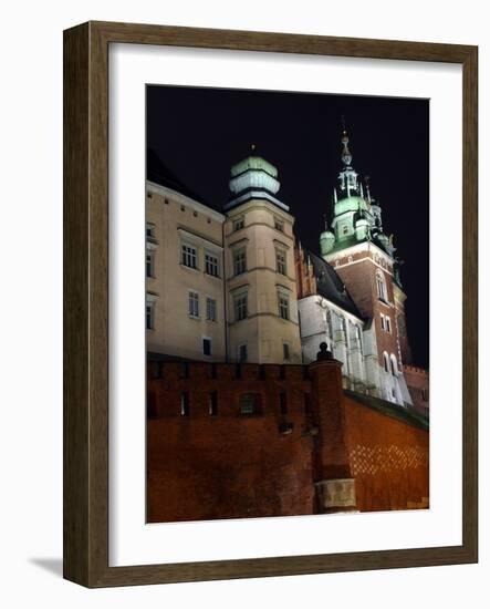 Wawel Hill and the Royal Castle in Krakow-wjarek-Framed Photographic Print