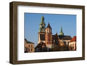 Wawel Hill and the Royal Castle in Krakow-wjarek-Framed Photographic Print